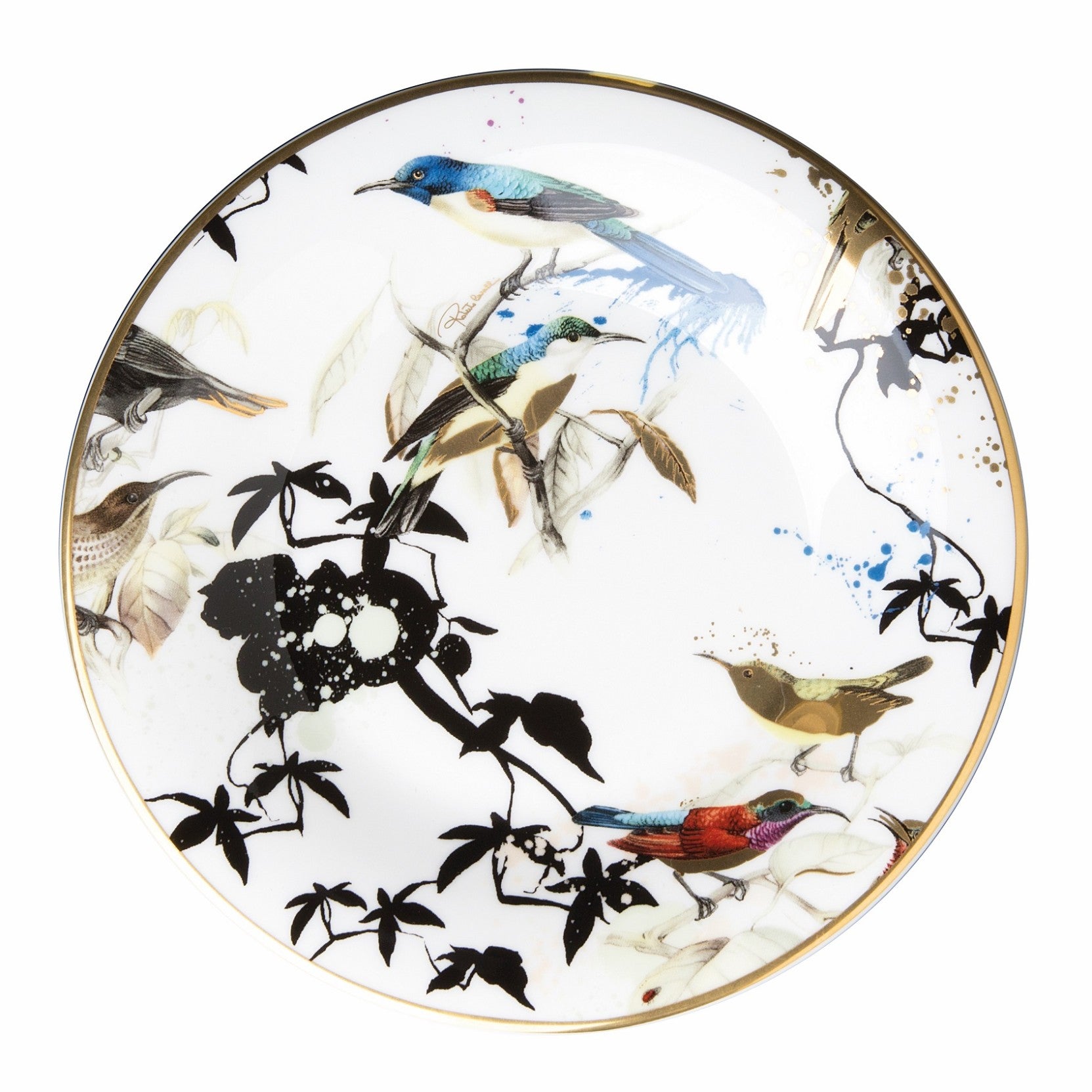 ROBERTO CAVALLI - BREAD PLATE/BREAD or BUTTER PLATE - Ø 15.5 cm - SET 6 PCS